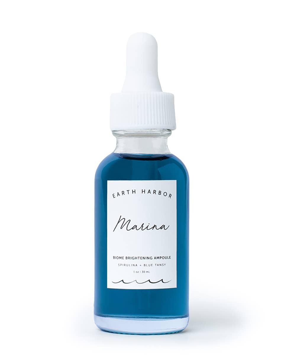 Earth Harbor Naturals - MARINA Biome Brightening Concentrate: Spirulina + Blue Tansy