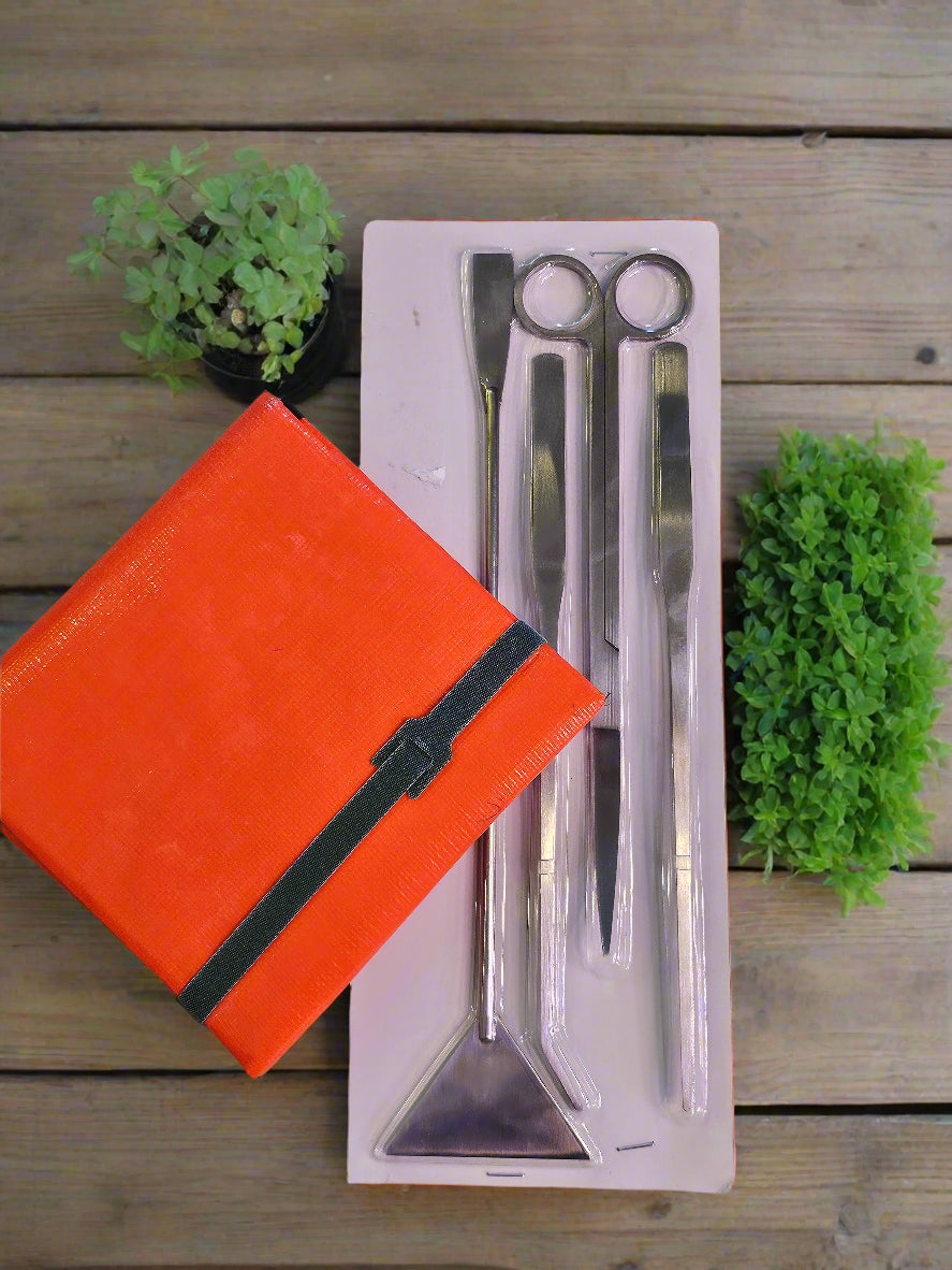 4-in-1 Terrarium Tools & Repotting Mat Bundle