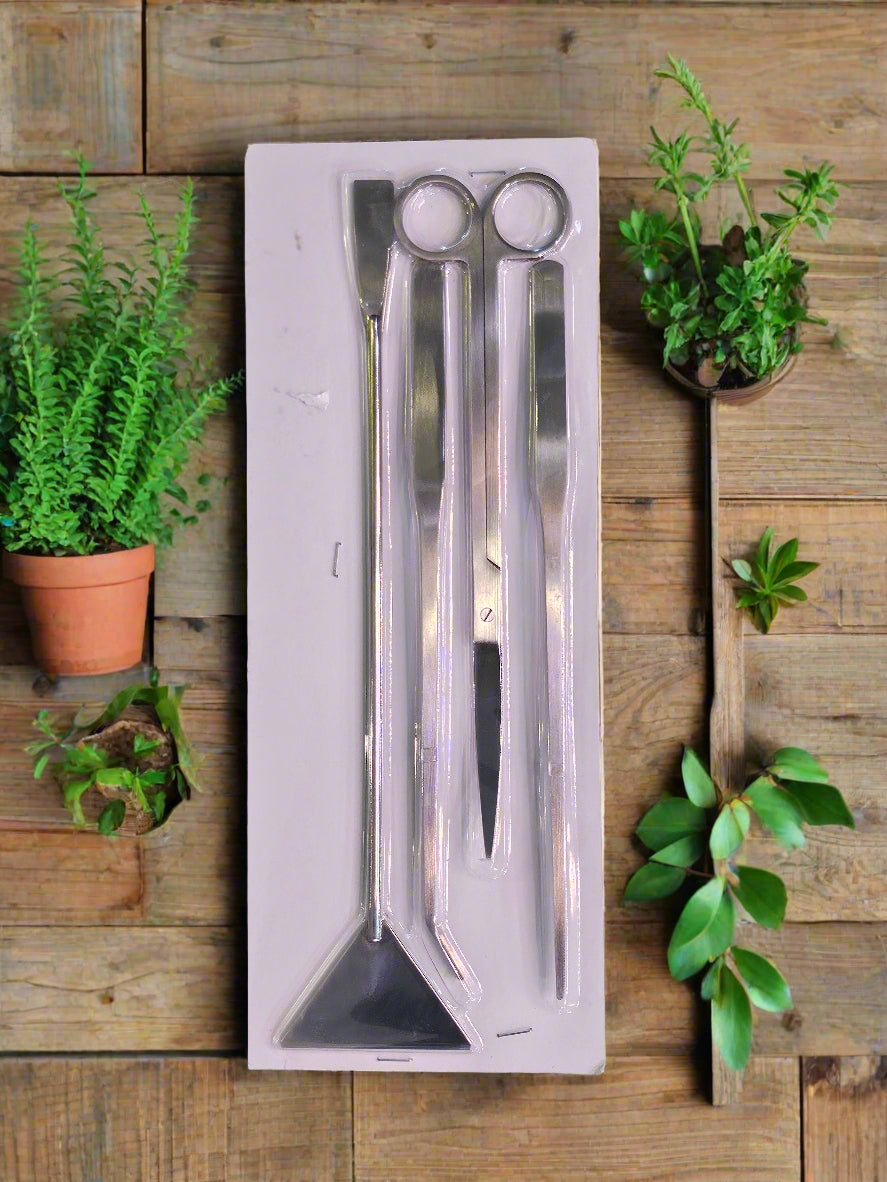 4-in-1 Terrarium Tools & Repotting Mat Bundle