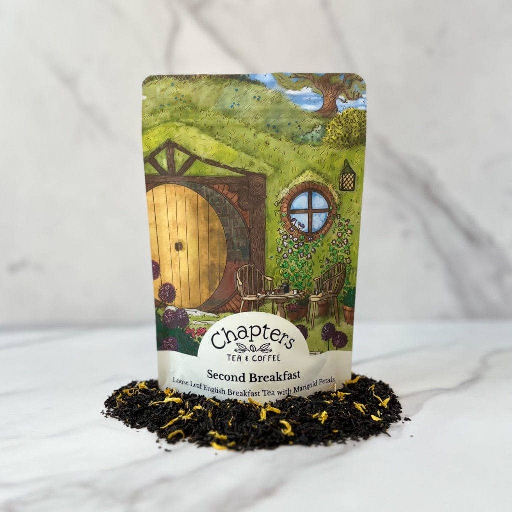 Second Breakfast: Hand Blended Black Tea Blend Loose Tea, 2oz