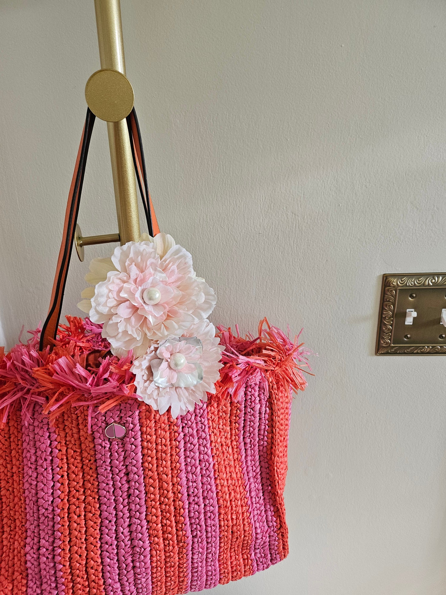 Handmade beaded flower clips for hair, bags, dresses and more. Colorful, fun, and one-of-a-kind—Spring Lemonade Foo Foo Flowers add flair anywhere you wear them!