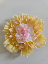 Handmade beaded flower clips for hair, bags, dresses and more. Colorful, fun, and one-of-a-kind—Spring Lemonade Foo Foo Flowers add flair anywhere you wear them!