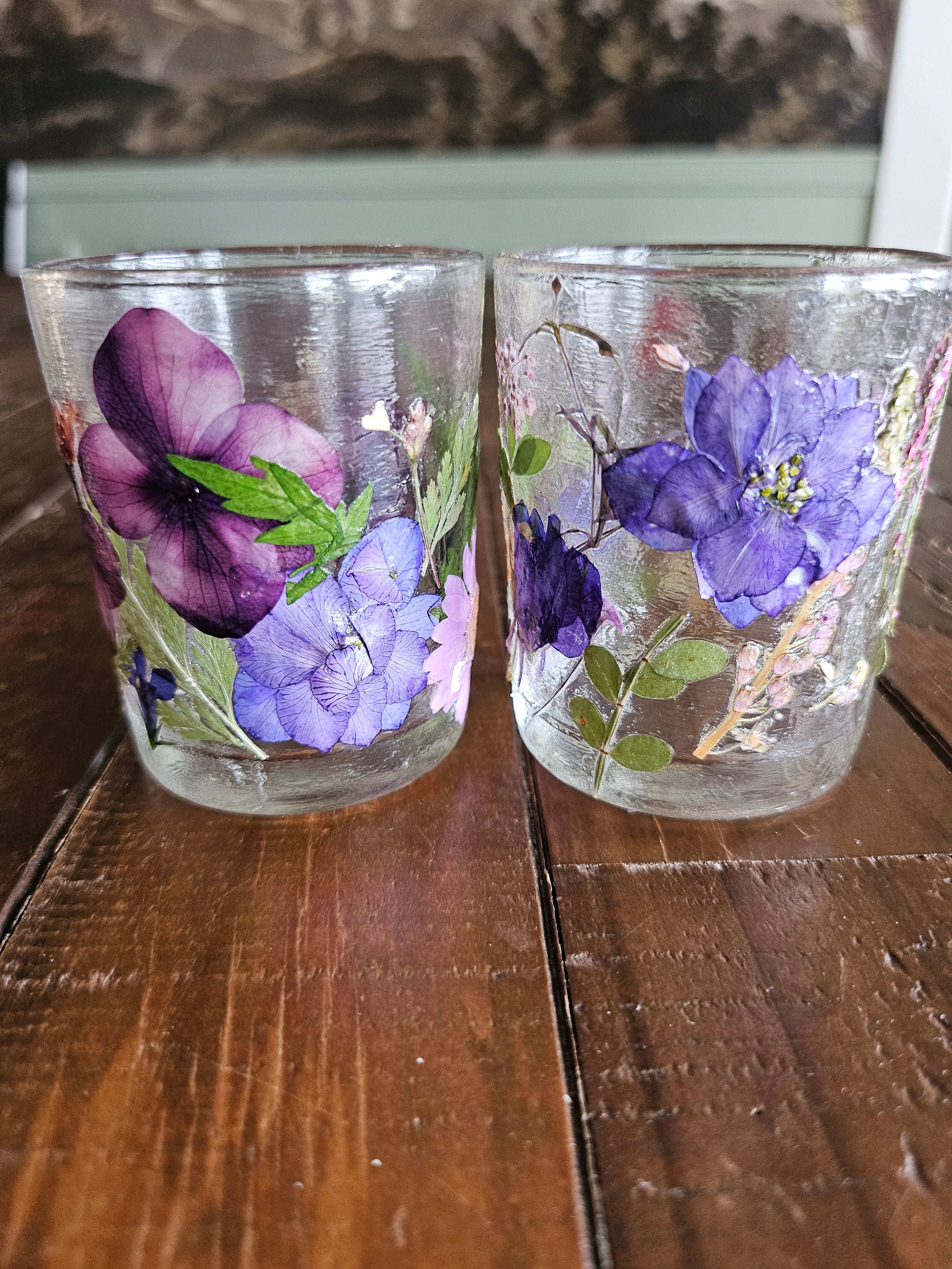 Fairy Tea Candles: Decorative Dried Flower Tea Candles and Votive Holders 2.5"x2" add elegance to any space. Perfect for tea parties, dinners, or meditation, they include Tea Light Candles with zen like scents. Stylish, low-maintenance, and ideal as gifts for any occasion.