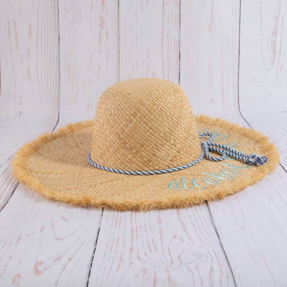 Woven raffia sun hat featuring lightweight breathable texture and timeless summer style. Perfect for beach days, vacations, casual outfits, and warm-weather fashion.