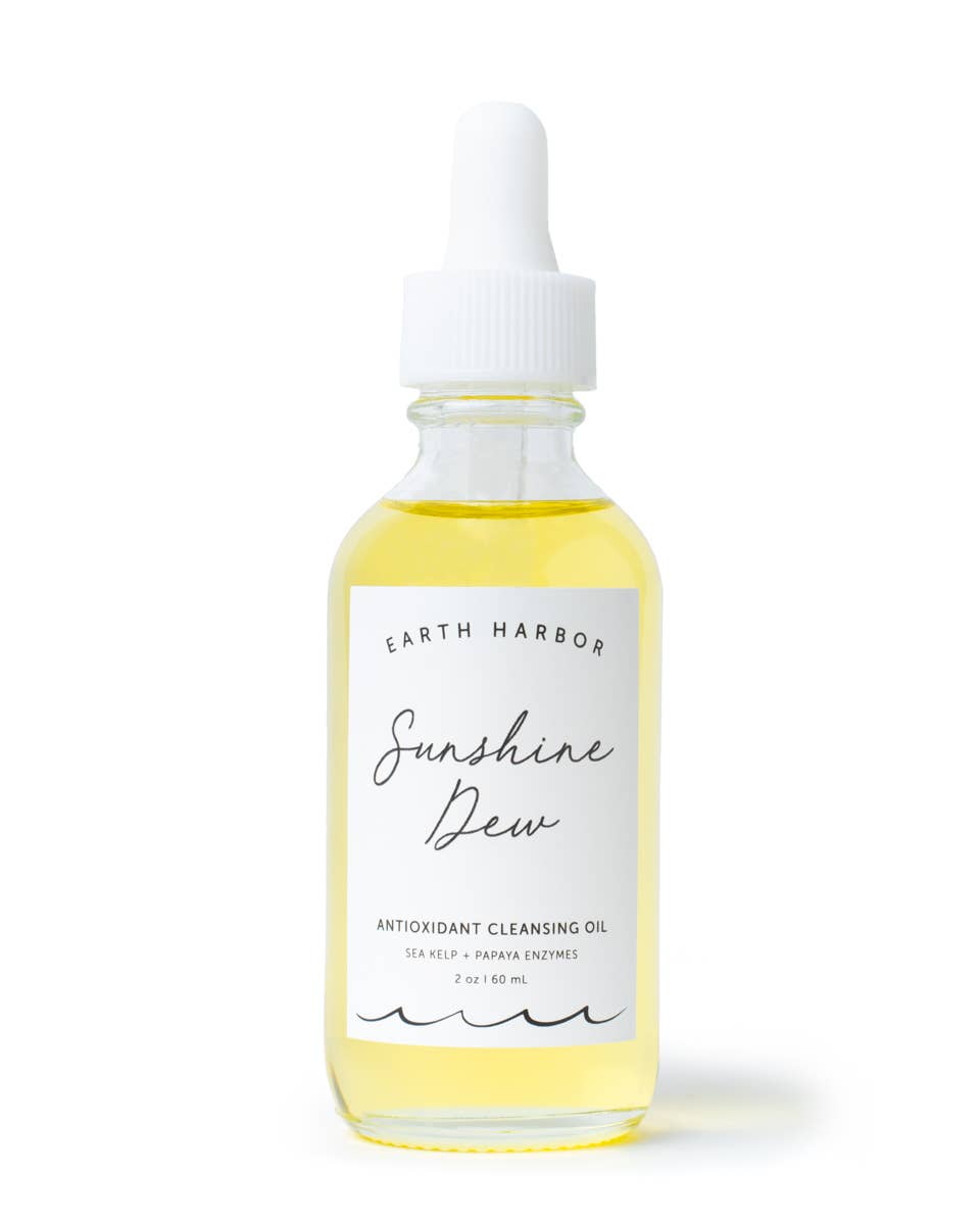This antioxidant oil cleanser melts away makeup, SPF & pollution while nourishing skin with sea kelp & papaya enzymes. Rinses clean, no greasy residue.