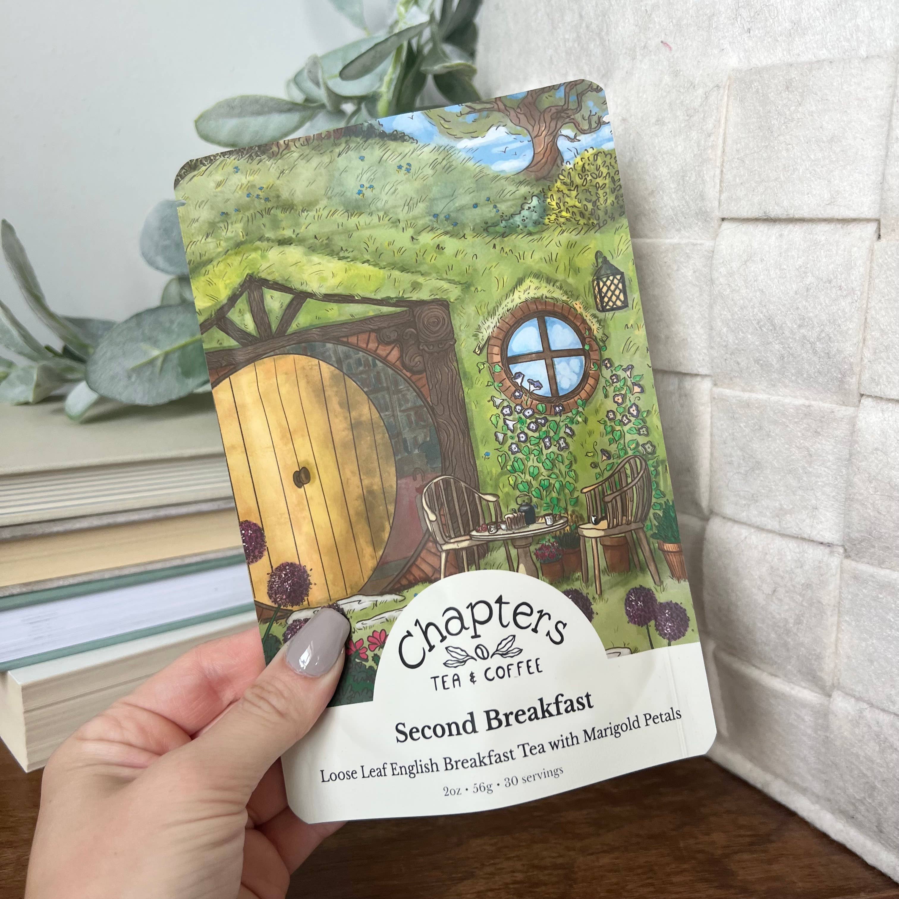 Second Breakfast: Hand Blended Black Tea Blend Loose Tea, 2oz