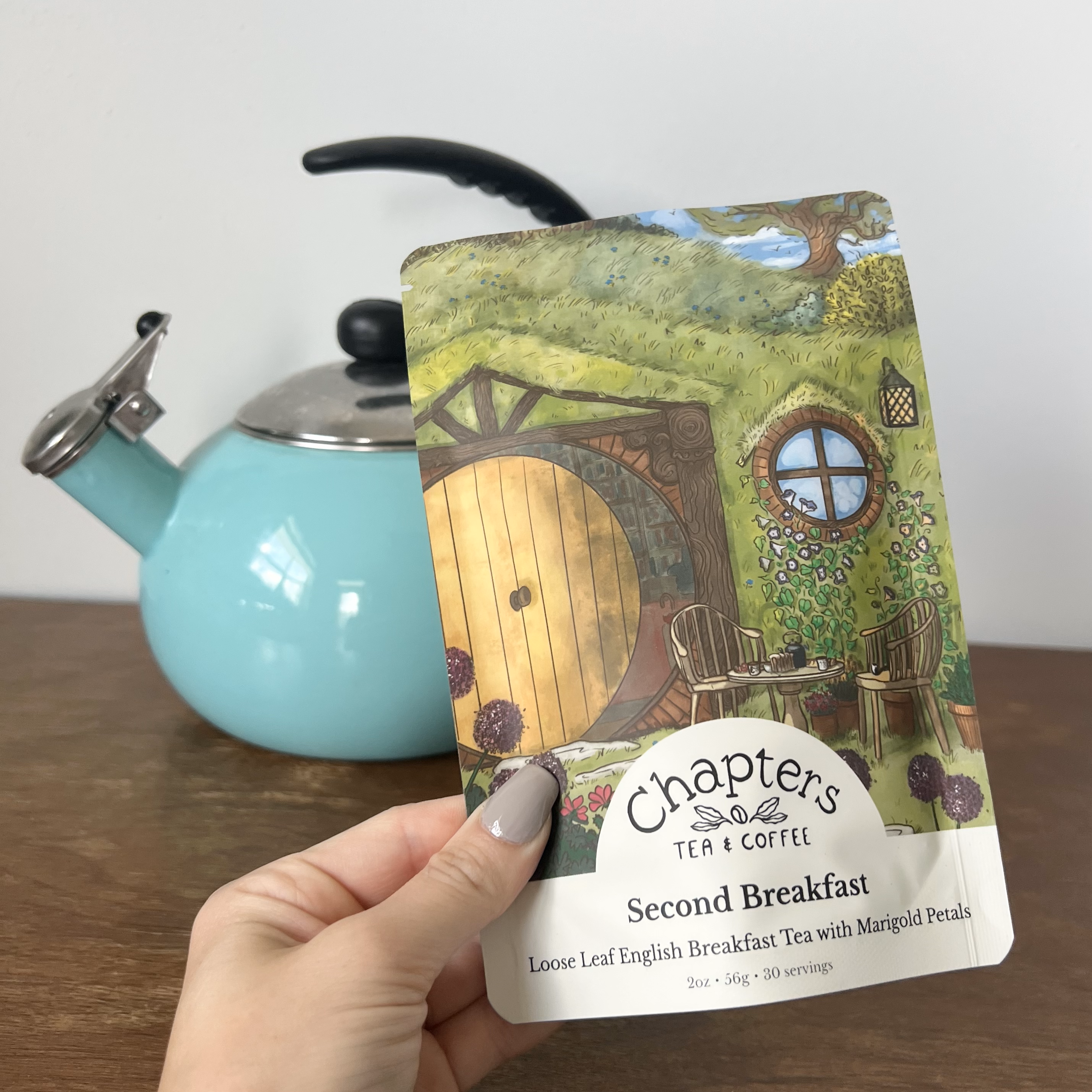 Second Breakfast: Hand Blended Black Tea Blend Loose Tea, 2oz