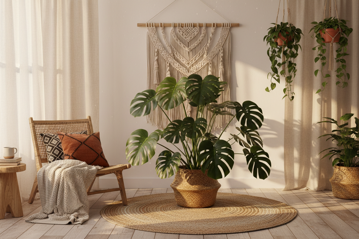 Designing with Monstera Magic, Statement Plants With Tropical Soul