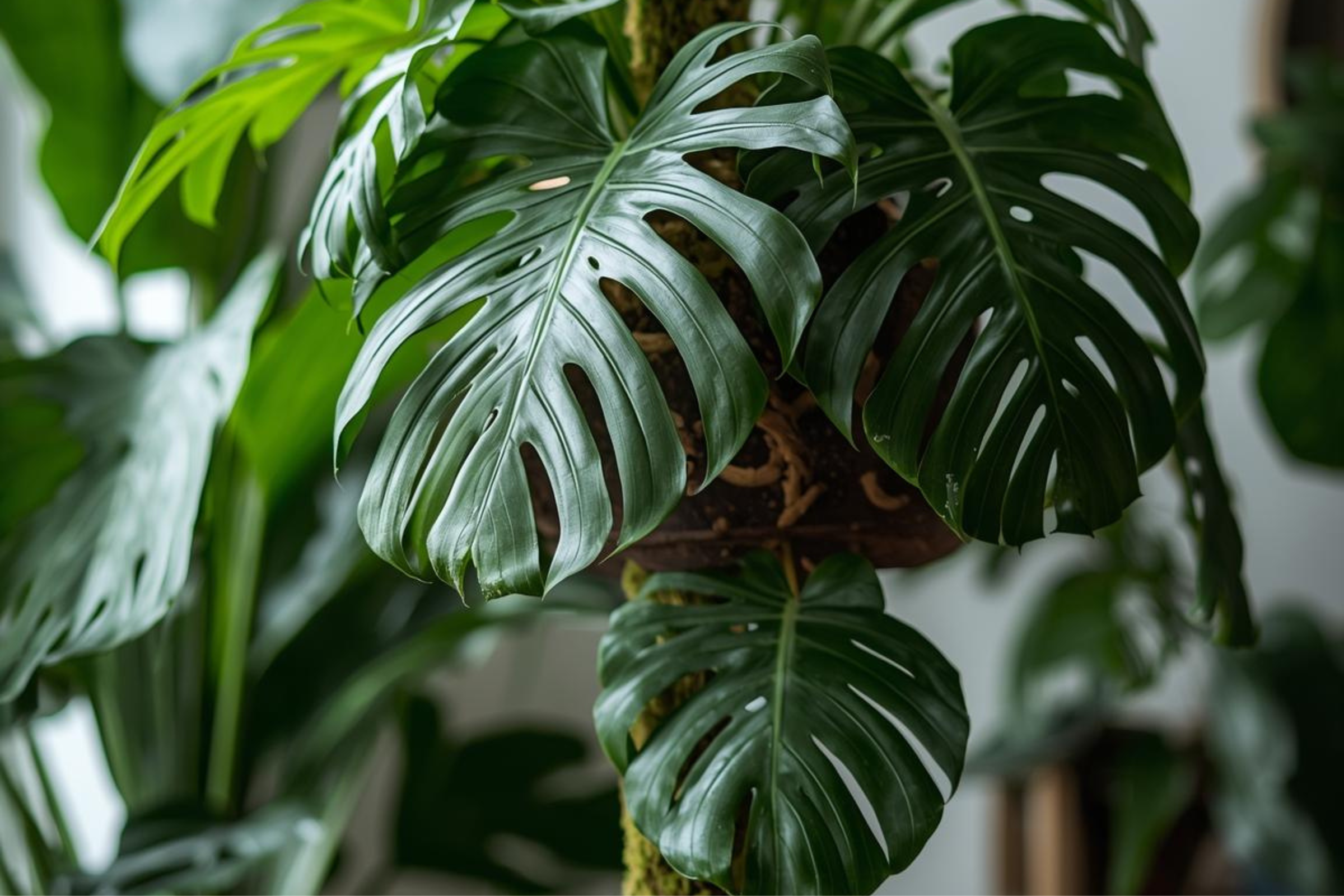 Let Your Plants Climb: Why Moss Poles Unlock Bigger Leaves and Healthier Growth