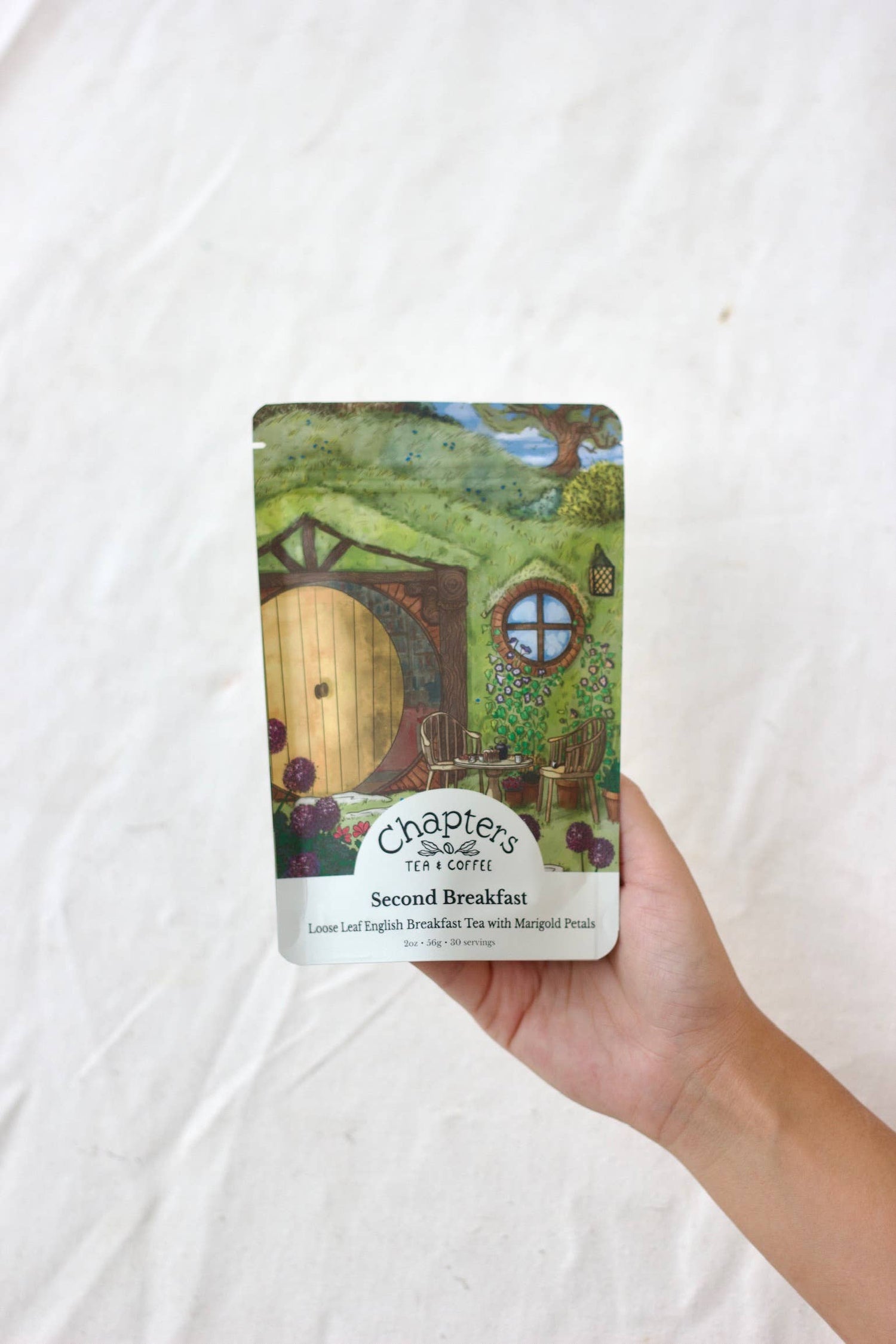 Second Breakfast: Hand Blended Black Tea Blend Loose Tea, 20z