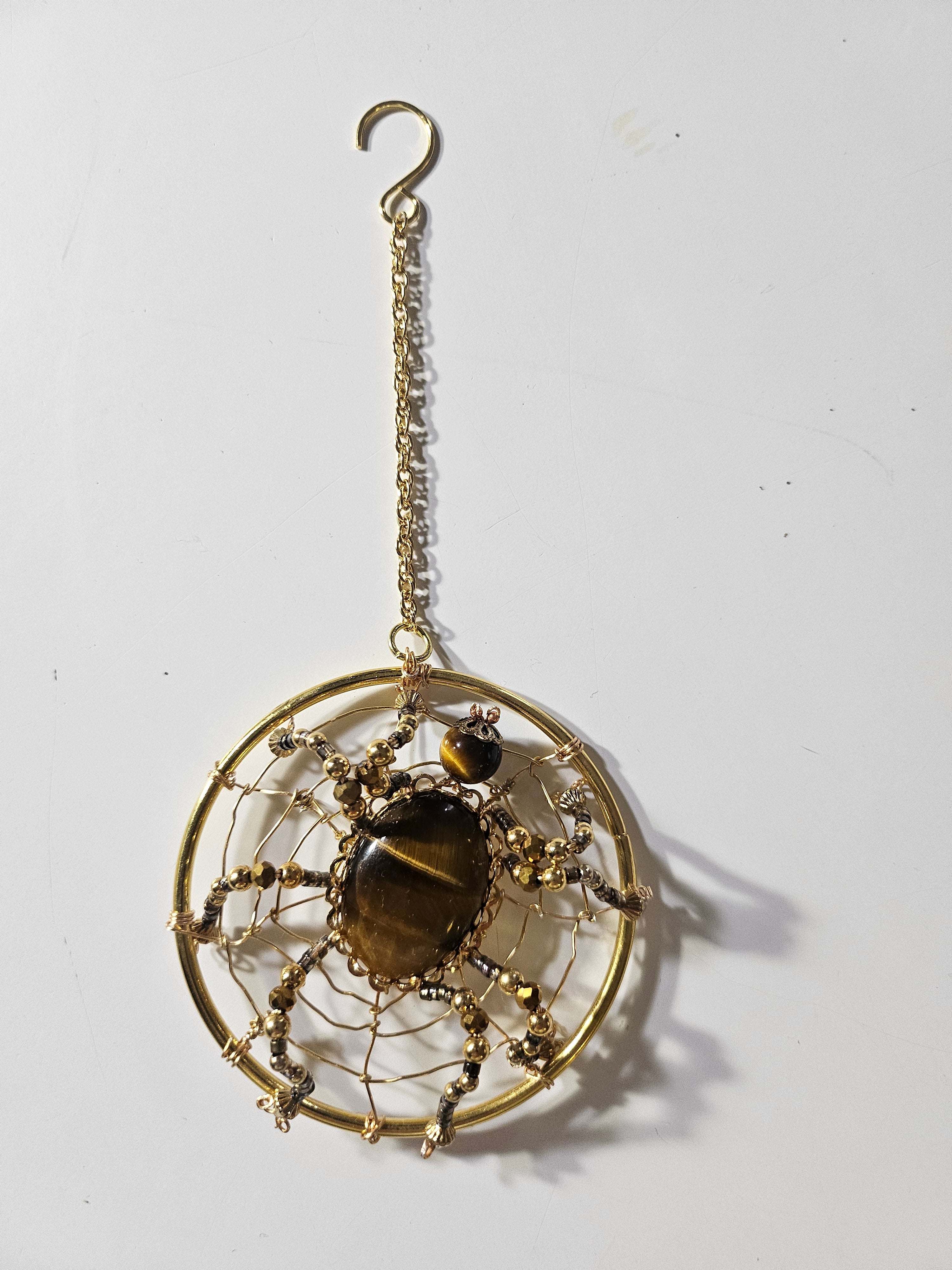 Jeweled and Beaded Spiders