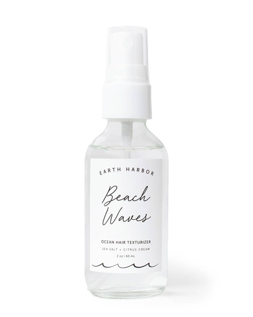Earth Harbor Naturals - BEACH WAVES Ocean Hair Texturizer: Sea Salt + Mango Cream