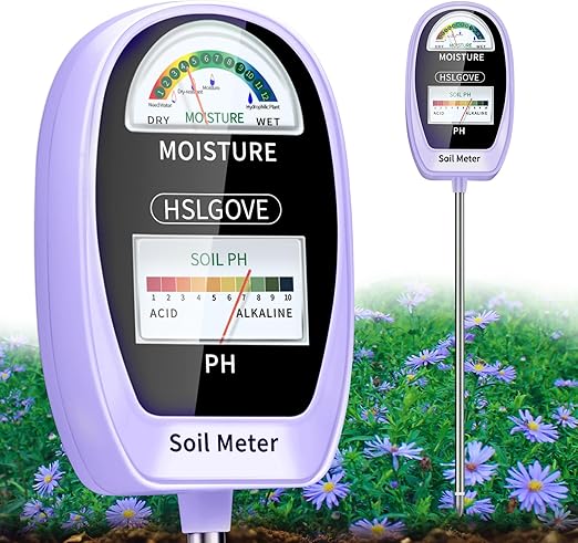 2-in-1 Soil Moisture &amp; pH Meter