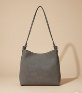  8 Other Reasons Large Classic Gray Faux Suede Carryall Tote Bag is the kind of everyday bag that makes even the simplest outfit feel pulled together. 