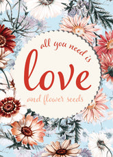All You Need Is Love Painted Daisy seeds with bright, cheerful blooms. Easy-to-grow flowers perfect for containers, garden beds, and summer bouquets.