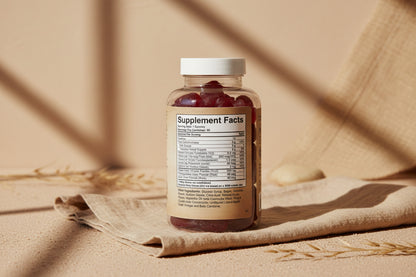 Apple Cider Vinegar Gummies with a delicious apple flavor to support balance, vitality, and daily wellness—vegan, gluten-free, and third-party tested.