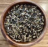 Book Lovers Herbal Tea by Sage & Stone Apothecary. Earl Grey with smoky lapsang, lavender, sage, rosemary & peppermint. A cozy brew for every story.