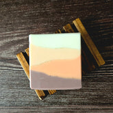 Bourbon Pumpkin Spice Soap—shea butter, oatmeal, pumpkin spice, vanilla &amp; bourbon. Hydrating, handcrafted, and detergent-free for all skin types.