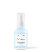 CELESTINE is a firming hyaluronic serum with bio-peptides, seaweed collagen, & niacinamide to hydrate, smooth, and lift for dewy, radiant skin.