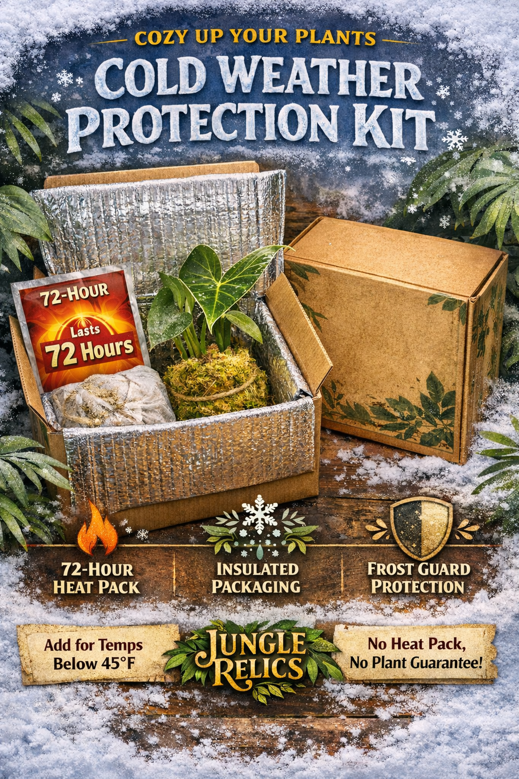 Cold Weather Protection — Insulated Winter Shipping Kit