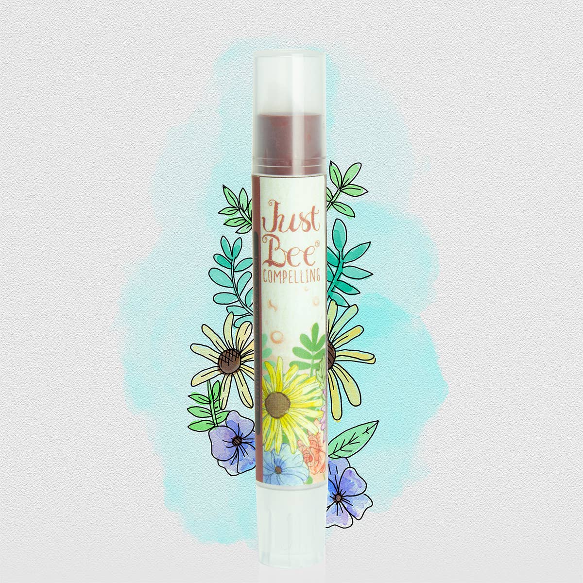Just Bee Dark Collection Lip Shimmers in Compelling, Elegant &amp; Cherished. Organic, cruelty-free, mineral-based beauty with nourishing beeswax &amp; botanicals.