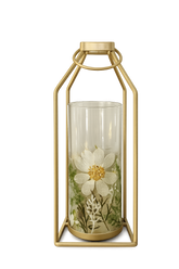 Fairy flower lantern workshop at Jungle Relics + Relic. Create a pressed flower lantern, sip tea, and relax in this cozy creative experience.