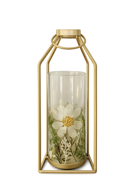 Fairy flower lantern workshop at Jungle Relics + Relic. Create a pressed flower lantern, sip tea, and relax in this cozy creative experience.