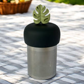 Monstera Leaf Tea Steeper makes loose-leaf tea easy and stylish. Reusable, portable, and dishwasher-safe with stainless mesh for clean, debris-free sipping.