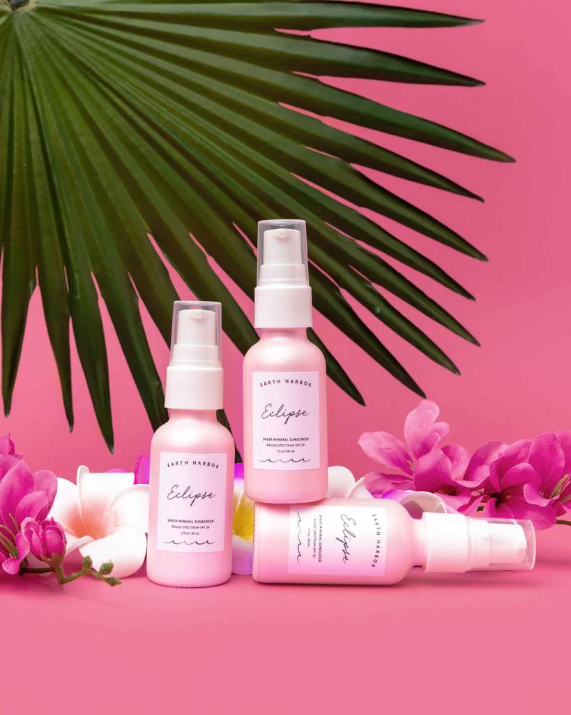 Eclipse Sheer Mineral Sunscreen SPF 30 protects against UVA/UVB, blue light, and pollution with non-nano zinc. Light, non-greasy, reef-safe, and invisible on all skin tones.
