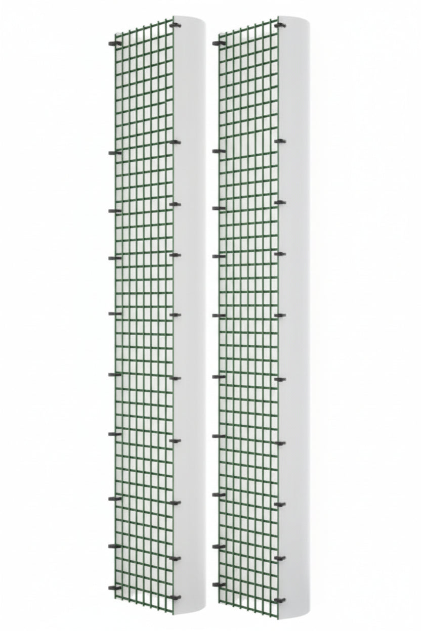 Durable Durable D-shape metal moss pole for Monstera, pothos, and climbing plants. Moisture-retaining sphagnum support promotes bigger leaves and healthy vertical growth. for Monstera, pothos, and climbing plants. Moisture-retaining sphagnum support promotes bigger leaves and healthy vertical growth.