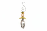 Vintage silverware angel bell with soft chime—handcrafted ornament symbolizing “an angel gets its wings,” perfect for gifts, décor, and meaningful keepsakes.