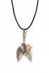 Handmade mermaid tail pendant crafted from vintage silverware. A whimsical, ocean-inspired treasure—eco-friendly, one-of-a-kind, and artisan-made in the USA.