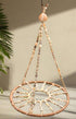 Handmade seashell hanger for medium to large air plants like Xerographica and Harrisii. Coastal charm meets boho style. Plant not included. Indoor use.