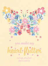 Bird & butterfly wildflower seed packets with A1 envelopes. Pollinator-friendly mix attracts bees, birds, and butterflies — a perfect giftable garden favor.