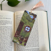 Hand-illustrated "Breakfast at the Shire" bookmark on premium textured paper. A cozy, literary-inspired keepsake for book lovers and fantasy fans alike!