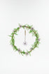 Handmade Botanical Beaded Boho Wreath by KStonely featuring wood beads, glass flowers, crystal accents, and one-of-a-kind botanical artistry.