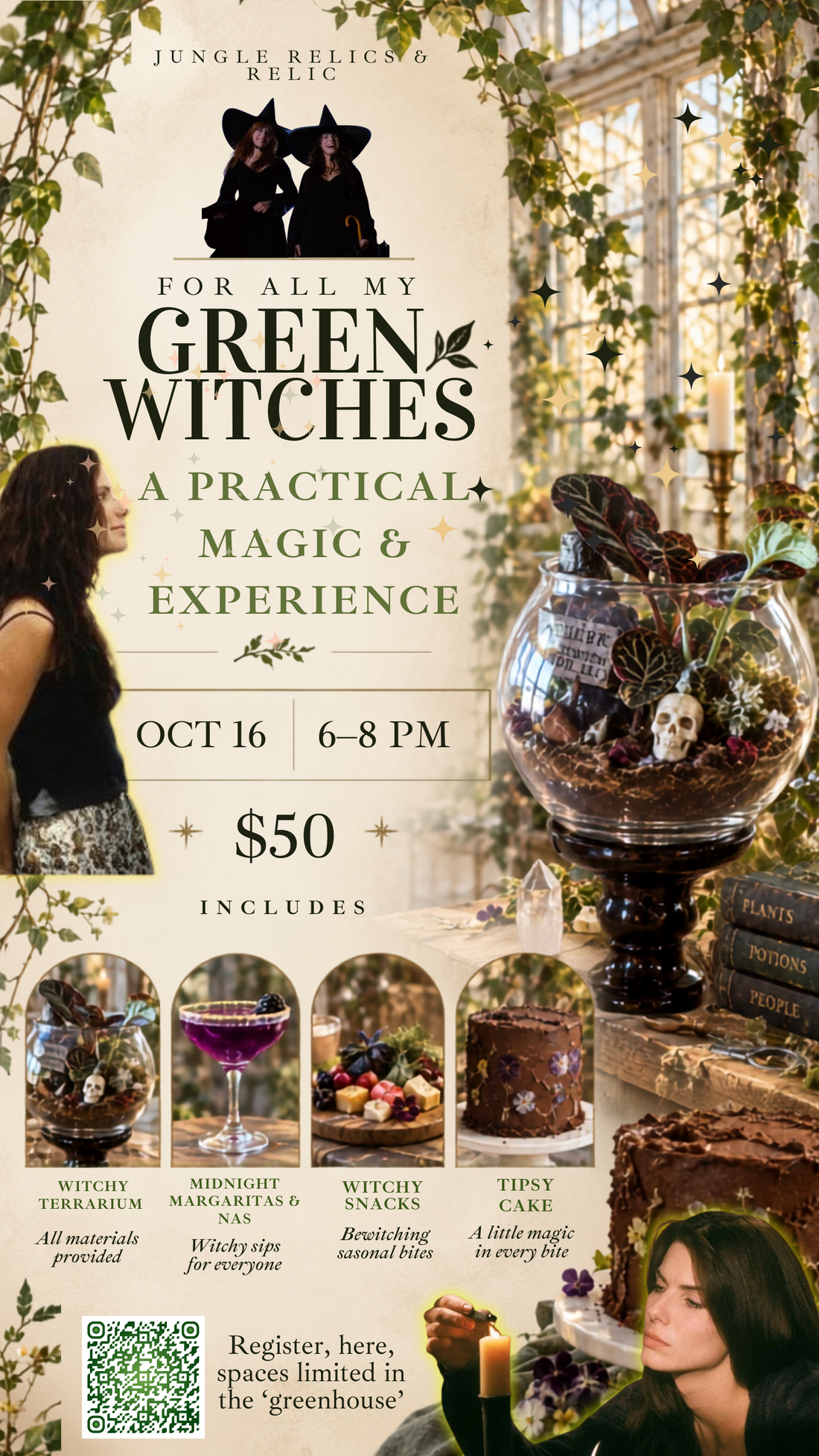 Practical Magic: Green Witch Terrarium Experience