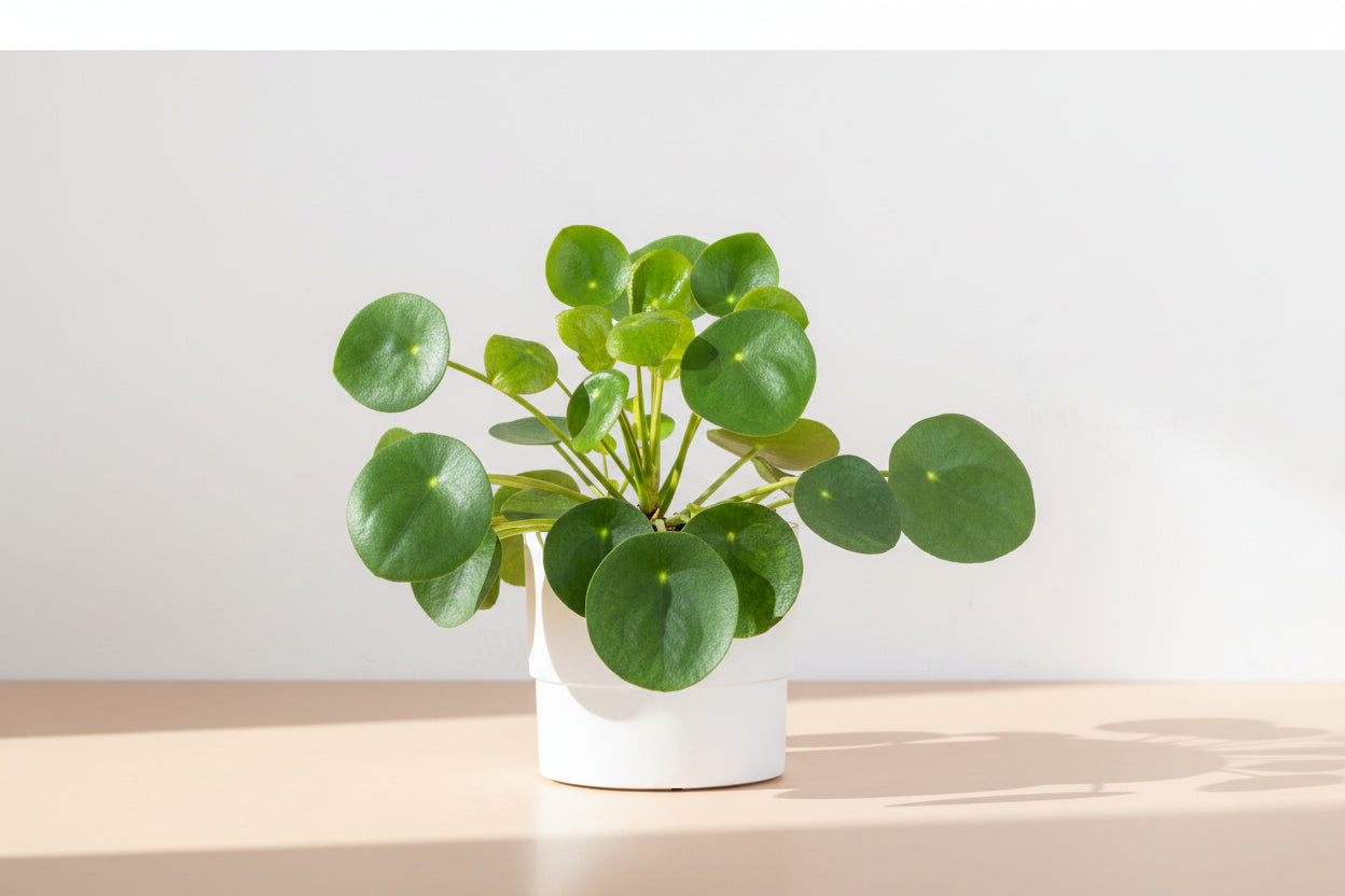 Pilea Peperomioides, also known as the Chinese Money Plant