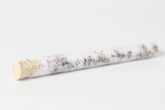 Little Luxe Soak bath salt tube. 22ml single-use soak in a sleek plastic tube. Handmade, aromatic, and skin-softening—perfect for gifts, travel, or self-care.