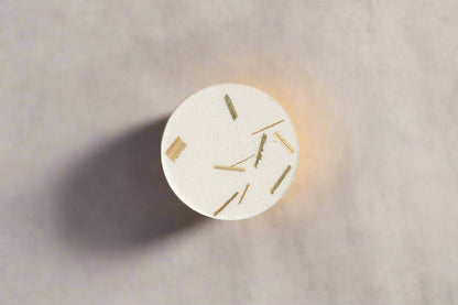 Aromatherapy shower steamer with essential oils. Biodegradable, handmade, and ultra-scented for a spa-like experience. Not for use as a bath bomb.