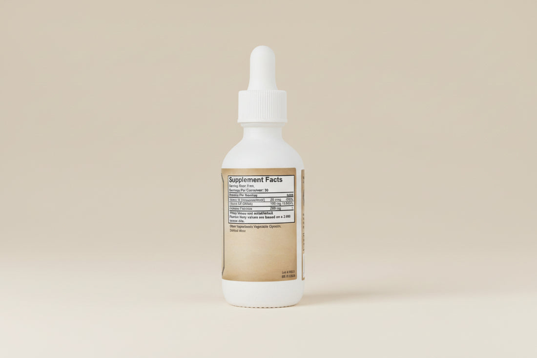 Liquid Collagen + Biotin by Dr. KellFire supports glowing skin, strong hair, and healthy nails with collagen peptides, biotin, and vitamin D.