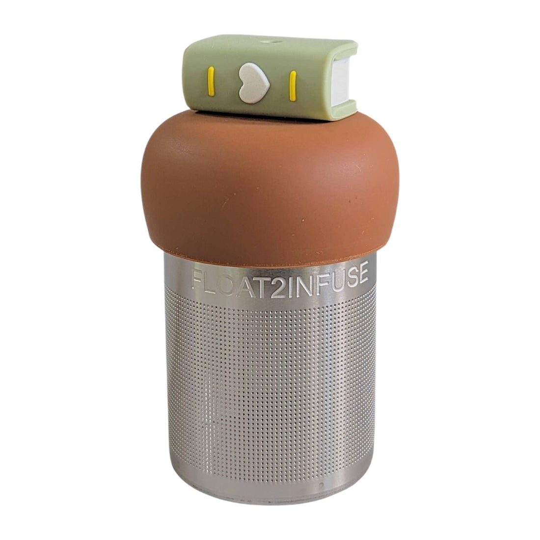 Green Heart Book Tea Steeper makes loose leaf tea easy in any mug. Reusable, dishwasher safe, eco-friendly. A charming gift for tea and book lovers.