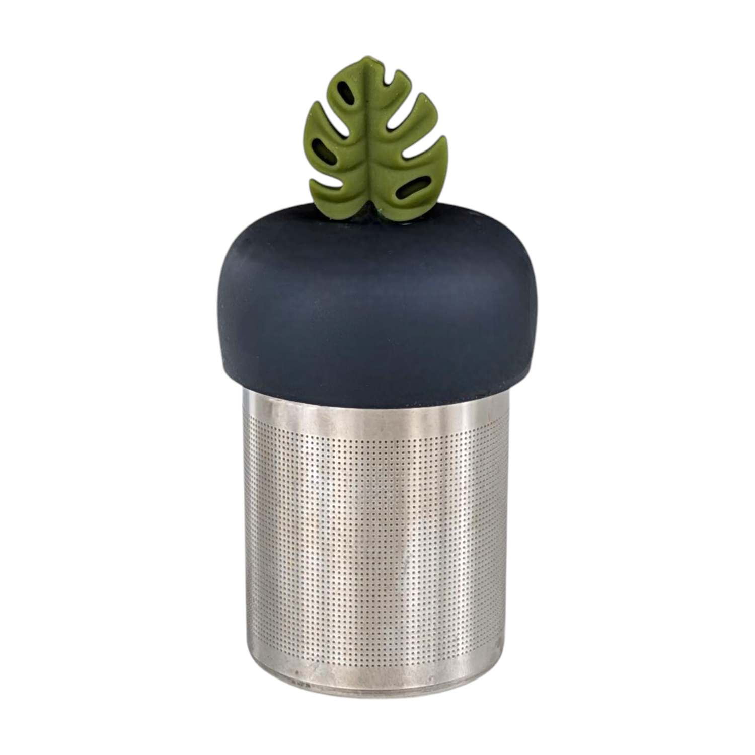 Monstera Leaf Tea Steeper makes loose-leaf tea easy and stylish. Reusable, portable, and dishwasher-safe with stainless mesh for clean, debris-free sipping.