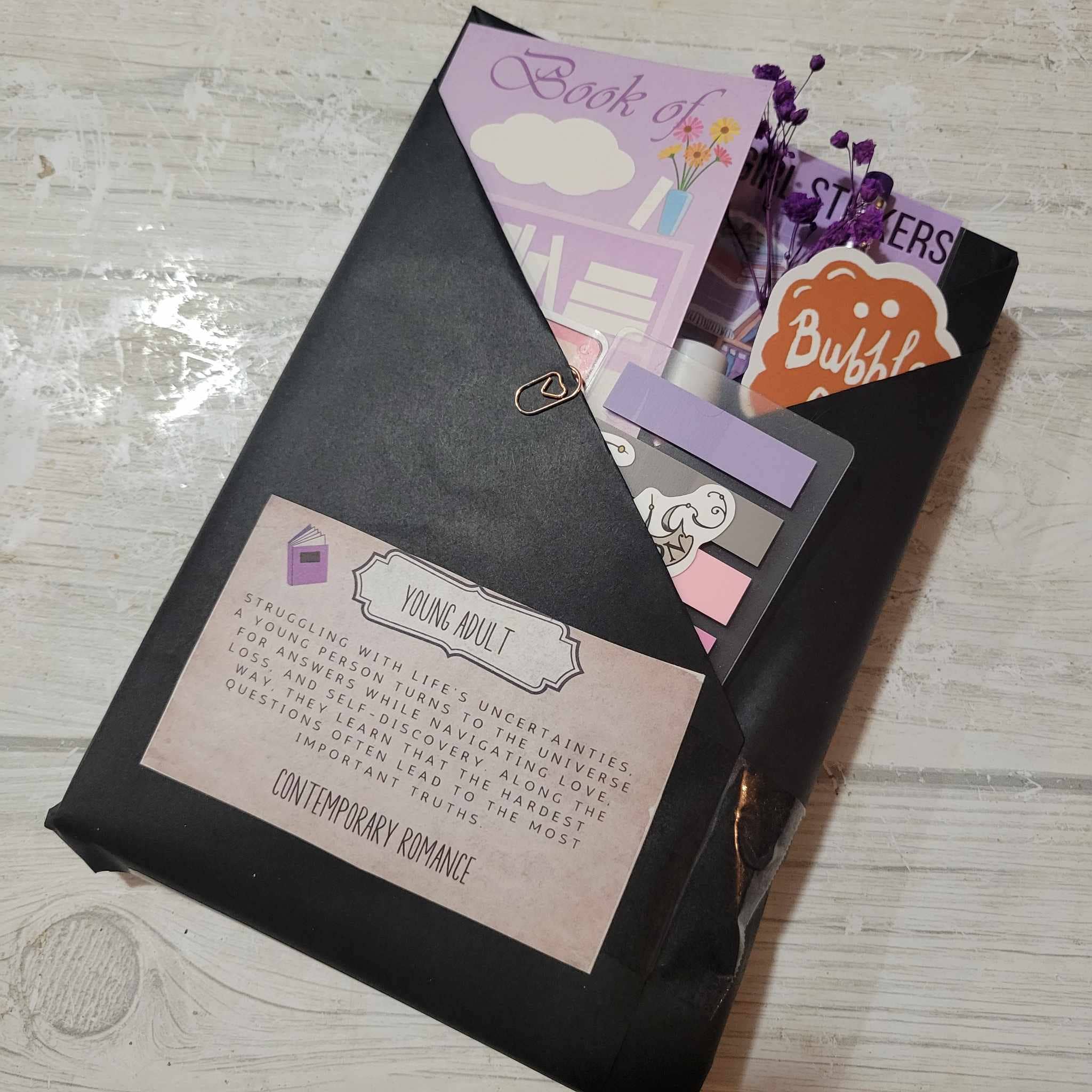 Discover a Blind Date With a Book—new mystery books wrapped with curated trinkets and surprises. Unique genres, handcrafted bundles, and perfect gift-ready magic.