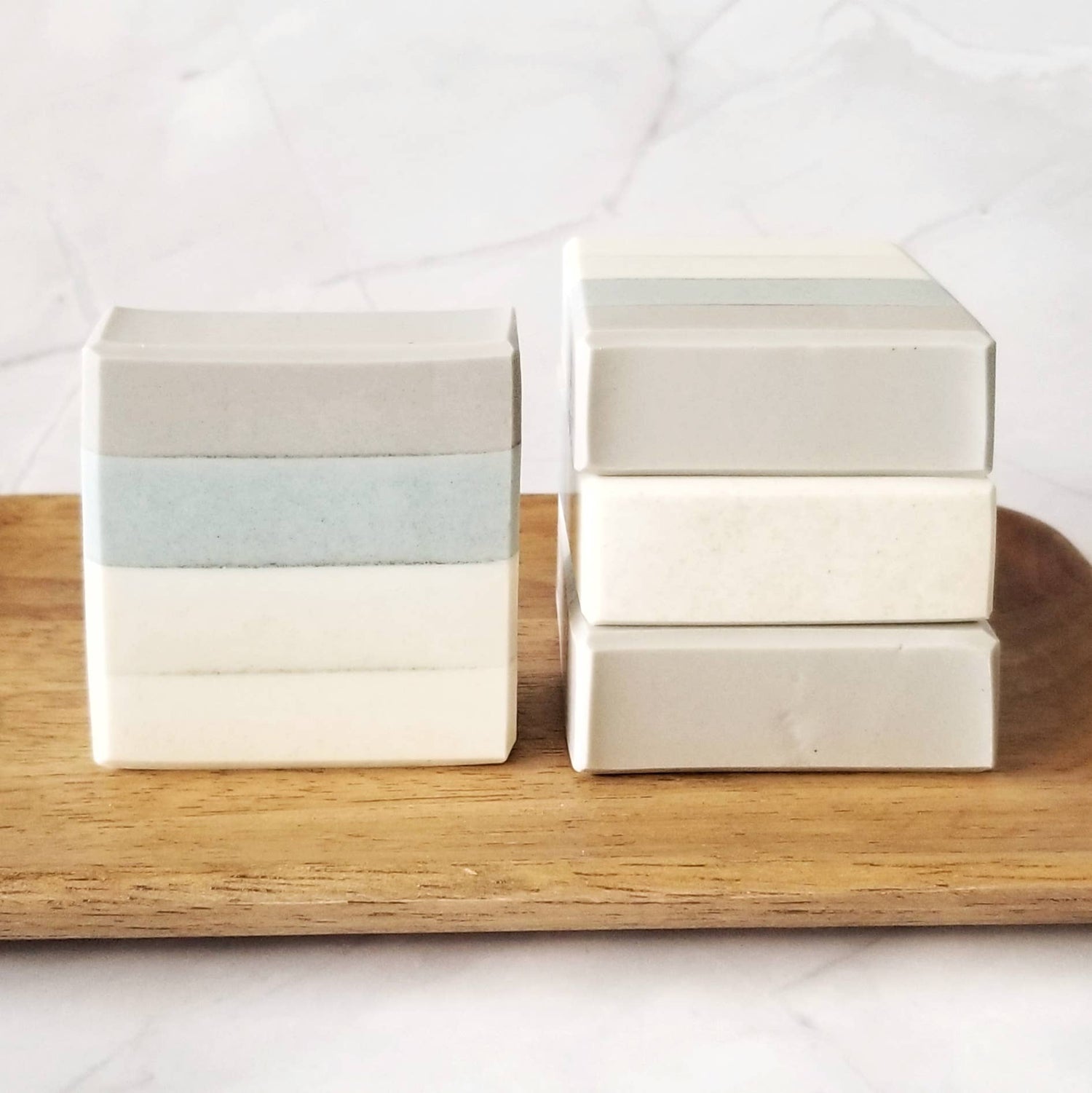 Coastal Fog Oatmeal Soap—lavender, Earl Grey, honey &amp;amp; amber blend. Gently exfoliating, sulfate-free, and inspired by San Francisco’s misty mornings.