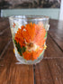 Fairy Tea Candles: Decorative Dried Flower Tea Candles and Votive Holders 2.5"x2" add elegance to any space. Perfect for tea parties, dinners, or meditation, they include Set & Setting Love in Merry and Bright Tea Light Candles with champagne, balsam fir, and moss scents. Stylish, low-maintenance, and ideal as gifts for any occasion.