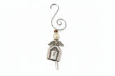 Vintage silverware angel bell with soft chime—handcrafted ornament symbolizing “an angel gets its wings,” perfect for gifts, décor, and meaningful keepsakes.