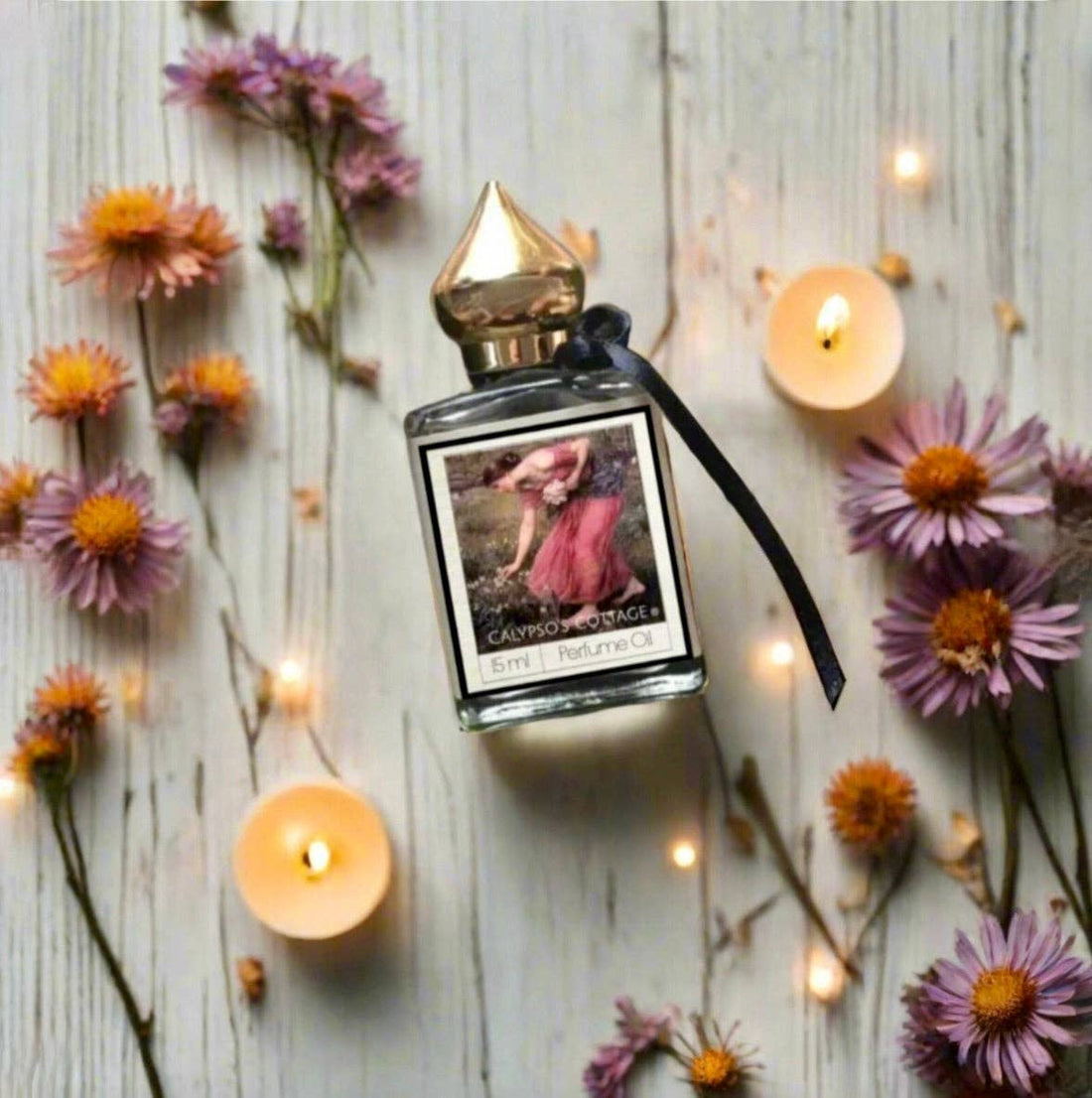 Persephone Perfume blends dried fruits, florals, resins &amp; dark woods with gemstone-infused oils or sprays. Vegan, organic, cruelty-free ritual fragrance.