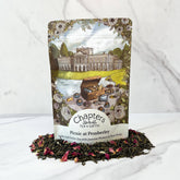 Elevate your tea ritual with our Picnic at Pemberley Jasmine Green Tea, inspired by Pride and Prejudice. This elegant blend of green tea, jasmine, and rose petals captures the romance of Austen&