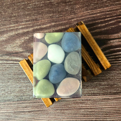 Riverbend Handcrafted Soap—vegan, plant-based bar with cedar, fir &amp;amp; grapefruit scent. Moisturizing, detergent-free, and inspired by mountain streams.